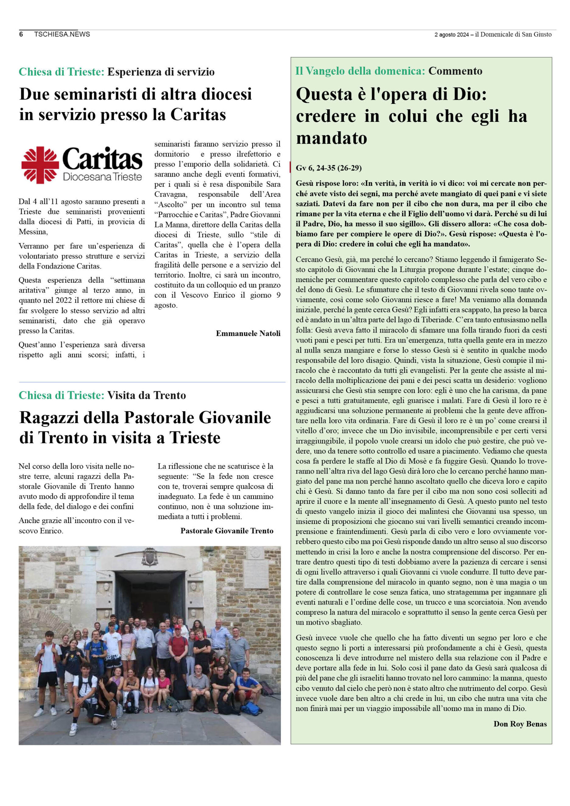 il Domenicale di San Giusto n. 139