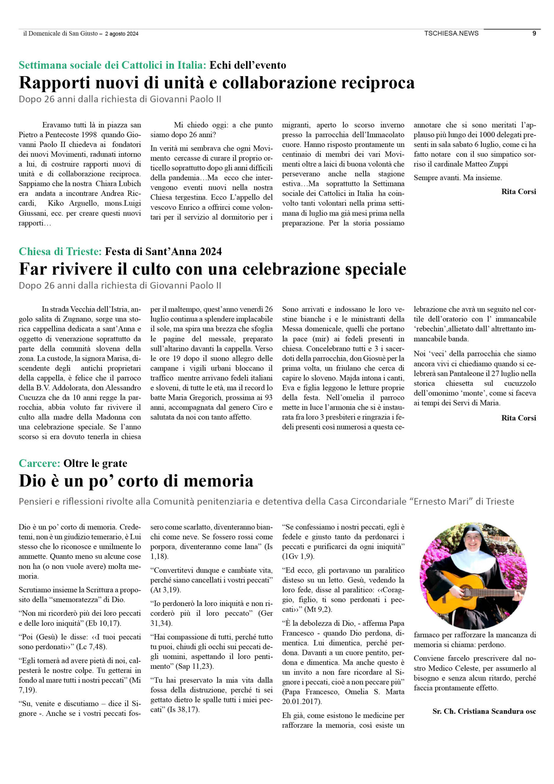 il Domenicale di San Giusto n. 139