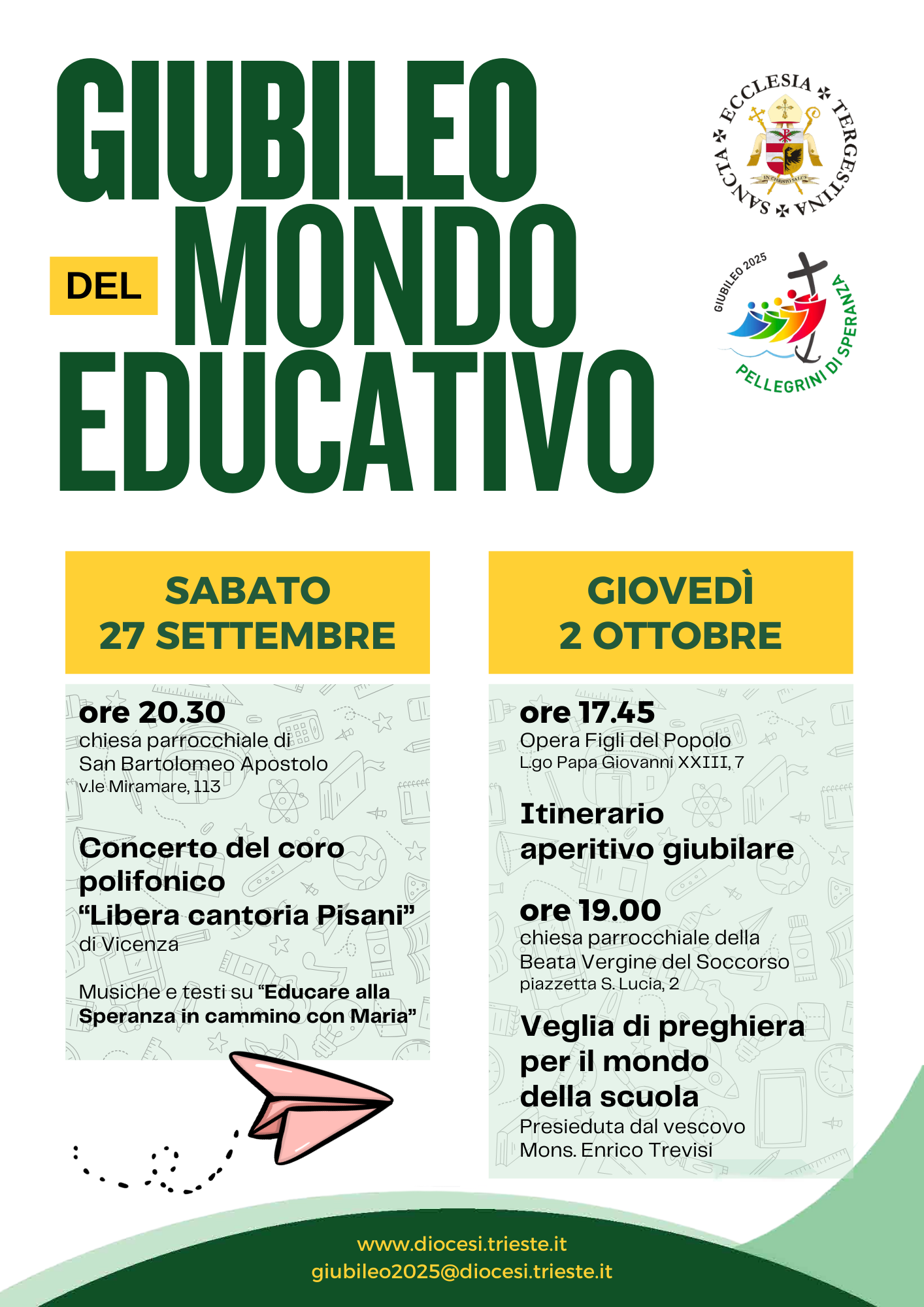 Giubileo mondo educativo