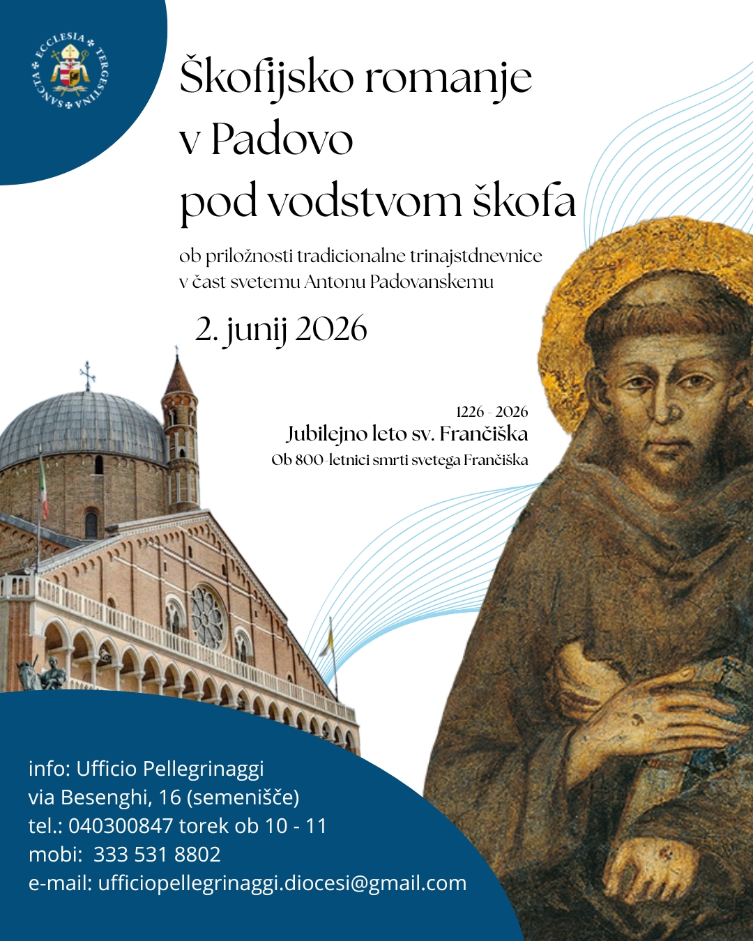 Pellegrinaggio Padova slo